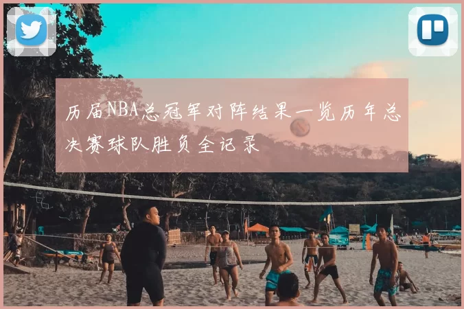 历届NBA总冠军对阵结果一览历年总决赛球队胜负全记录